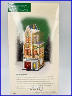 Dept 56 Christmas in the City University Club #58945 NEW