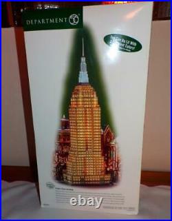 Dept 56 Christmas in the City Village EMPIRE STATE BUILDING-MINT IN BOX