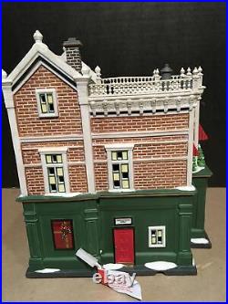 Dept 56 Christmas in the City Visiting Santa At Finestrom's Set of 5 #59243
