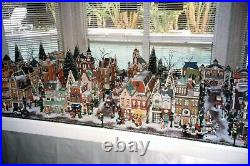 Dept 56 Christmas in the City collection 45 buildings and 100+ accessories