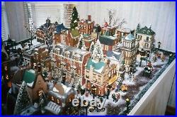 Dept 56 Christmas in the City collection 45 buildings and 100+ accessories