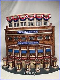 Dept 56, Christmas in the city MLB Series, Comiskey Park with 3 accessories, NEW