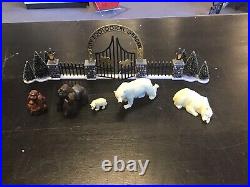 Dept 56 City Zoological Garden Christmas In The City Polar Bears Apes