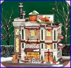 Dept 56 Coca Cola Bottling Company Christmas in the City 59258 RETIRED NIB
