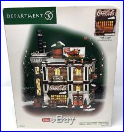 Dept 56 Coca Cola Bottling Company Christmas in the City 59258 RETIRED NIB