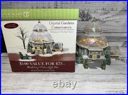 Dept. 56 Crystal Garden Conservatory Greenhouse Christmas In The City 2004 Dept. 56 Crystal Garden Conservatory Greenhouse Christmas In The City 2004