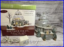 Dept. 56 Crystal Garden Conservatory Greenhouse Christmas In The City 2004 Dept. 56 Crystal Garden Conservatory Greenhouse Christmas In The City 2004