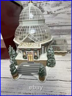 Dept. 56 Crystal Garden Conservatory Greenhouse Christmas In The City 2004 Dept. 56 Crystal Garden Conservatory Greenhouse Christmas In The City 2004