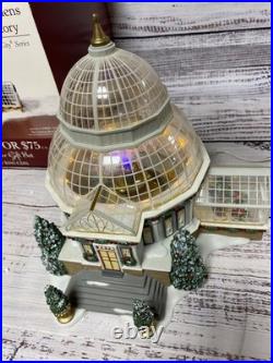 Dept. 56 Crystal Garden Conservatory Greenhouse Christmas In The City 2004 Dept. 56 Crystal Garden Conservatory Greenhouse Christmas In The City 2004