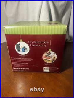 Dept 56 Crystal Gardens Observatory Christmas In The City Series 59219 NIB Dept 56 Crystal Gardens Observatory Christmas In The City Series 59219 NIB