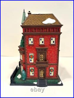 Dept 56 EAST ROW VILLAGE HOUSES (2 pcs) 56.59266 Christmas In The City NIB Dept 56 EAST ROW VILLAGE HOUSES (2 pcs) 56.59266 Christmas In The City NIB