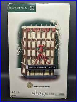 Dept 56 ED SULLIVAN Lighted Theater Christmas in City Series 2004 56.59233