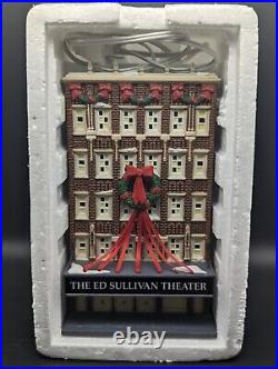 Dept 56 ED SULLIVAN Lighted Theater Christmas in City Series 2004 56.59233