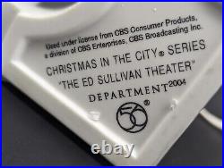 Dept 56 ED SULLIVAN Lighted Theater Christmas in City Series 2004 56.59233