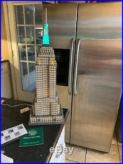 Dept 56 EMPIRE STATE BUILDING Christmas In The City #59207 Lighted Porcelain