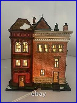 Dept 56 East Village Row Houses 2007 Retired Christmas In The City No Figures