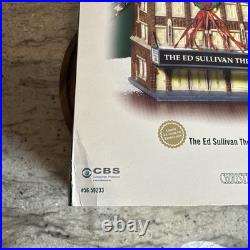 Dept 56 Ed Sullivan Theater #59233 Christmas in the City 2004 Retired NEW