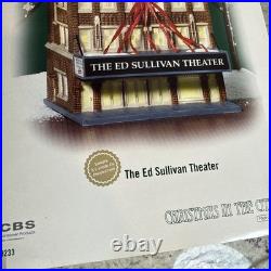 Dept 56 Ed Sullivan Theater #59233 Christmas in the City 2004 Retired NEW