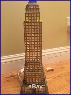 Dept. 56 Empire State Building 2003 Christmas In The City HTF Orig Box 3 Colors