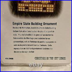 Dept 56 Empire State Building Christmas In The City Series Ornament in Box