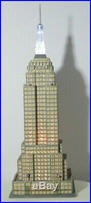 Dept 56 Empire State Building Christmas in the City 59207 Please Read Department