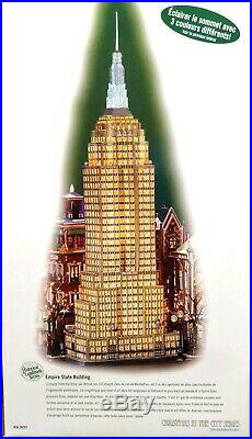 Dept 56 Empire State Building Christmas in the City #59207 Used in original box