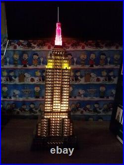 Dept 56 Empire State Building with issue but with extras, well tested