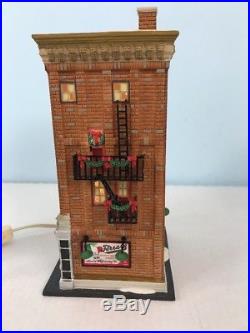 Dept 56 Ferrara Bakery And Cafe Christmas In The City Very Rare Lighted 5659272