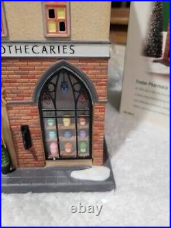 Dept 56 Foster Pharmacy Christmas in the City Series Village #56.58916