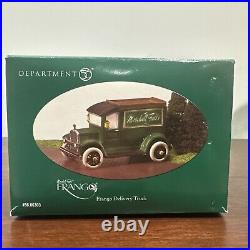 Dept 56 Frango Delivery Truck Marshall Fields Christmas In The City