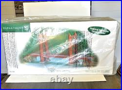 Dept 56 GOLDEN GATE BRIDGE 56.59241 Christmas In The City NIB