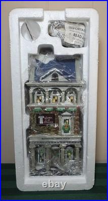 Dept 56 Garden of Santorini Christmas in the City Village House with original box