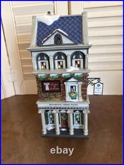 Dept 56 Gardens Of Santorini Christmas In The City Series 2004 light included