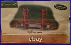 Dept 56 Golden Gate Bridge Christmas In The City Series Historical Landmark NEW