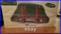 Dept 56 Golden Gate Bridge Christmas In The City Series Historical Landmark NEW