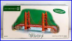 Dept 56 Golden Gate Bridge Christmas In The City Series San Francisco