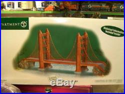 Dept 56 Golden Gate Bridge Landmark Series REITIRED RARE