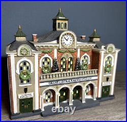 Dept 56 Grand Central Railway Station Christmas in the City 58881 with GOOD Light