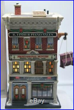 Dept 56 Hammerstein Piano Co 799941 Christmas in the City Department box Company