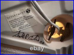 Dept 56 Harley-Davidson Dealership 2002 Christmas in the City ARTIST SIGNED