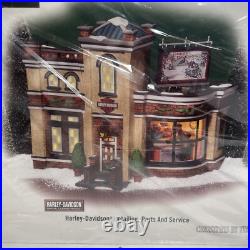 Dept 56 Harley-Davidson Detailing, Parts and Service Christmas In The City NIB