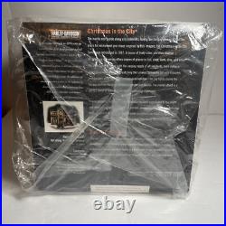Dept 56 Harley-Davidson Detailing, Parts and Service Christmas In The City NIB