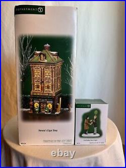 Dept 56 Havana's Cigar Shop Christmas In The City 805534 New In Box