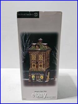 Dept 56 Havana's Cigar Shop Christmas In The City Series #805534