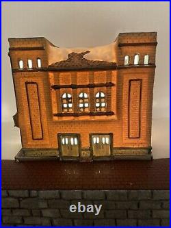 Dept 56 Heritage Village Christmas in the City The Palace Theater RARE