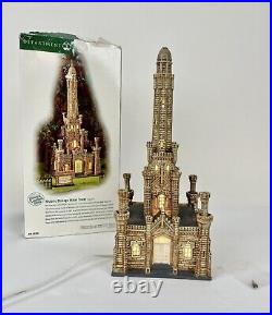 Dept 56 Historic Chicago Water Tower Christmas In The City Series Landmark 59209