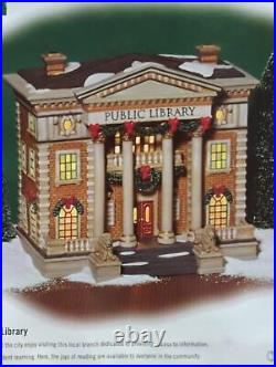 Dept 56 Hudson Public Library Christmas in the City 58942