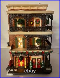Dept 56 JAMBALAYA CAFE Christmas in the City 56.59265 DAMAGE Lighted Building