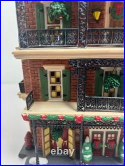 Dept 56 JAMBALAYA CAFE Christmas in the City 56.59265 DAMAGE Lighted Building