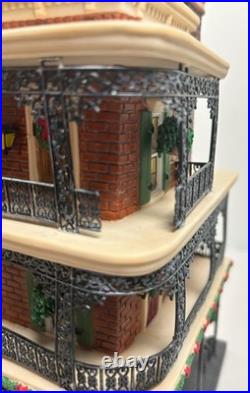 Dept 56 JAMBALAYA CAFE Christmas in the City 56.59265 DAMAGE Lighted Building